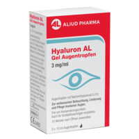 HYALURON AL Gel Augentropfen 3 mg/ml