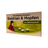 BERUHIGUNGS-DRAGEES Baldrian & Hopfen